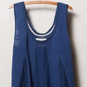 NWOT Anthropologie Carrigan Swing Tank Size PL
